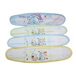 Retyion 4 PCS Adjustable Baby Belly Band Velcro Design Cotton Baby Umbilical Cord (Random Color)